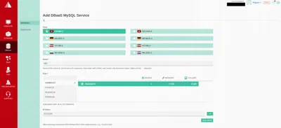 Setup a MySQL database